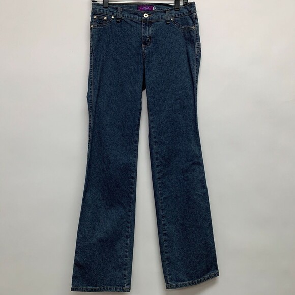 Luricci Jeans Women's Denim Pants Size 34 Blue Butt Lifter Body Shaper NWOT - Picture 1 of 7